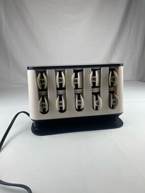 Remington Heated Hair Rollers Curling Machine Fast Heat Works Great